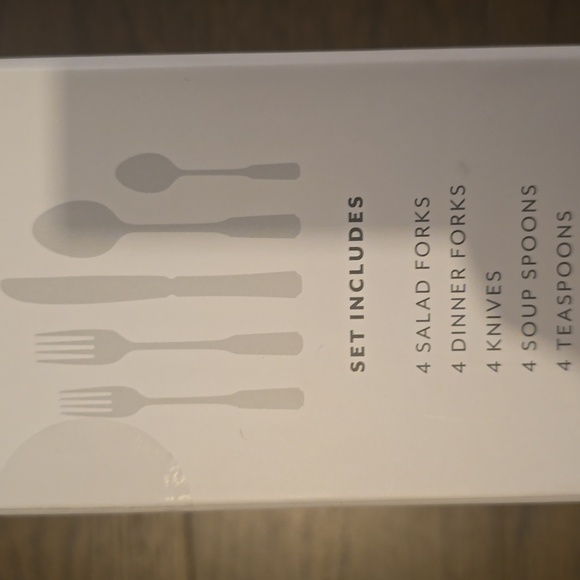 ❤️BUY 2 GET 1 FREE  Sur La Table Bouchon 20-Piece Flatware Set - Picture 11 of 12